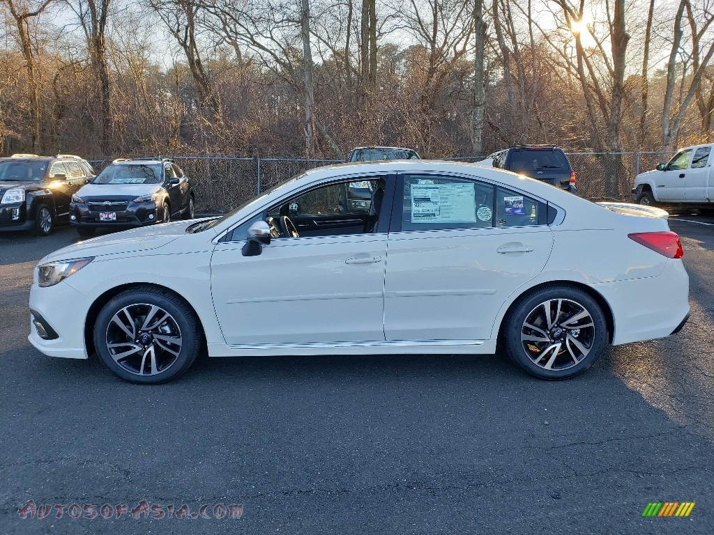 2019 Legacy 2.5i Sport - Crystal White Pearl / Two-Tone Gray photo #3