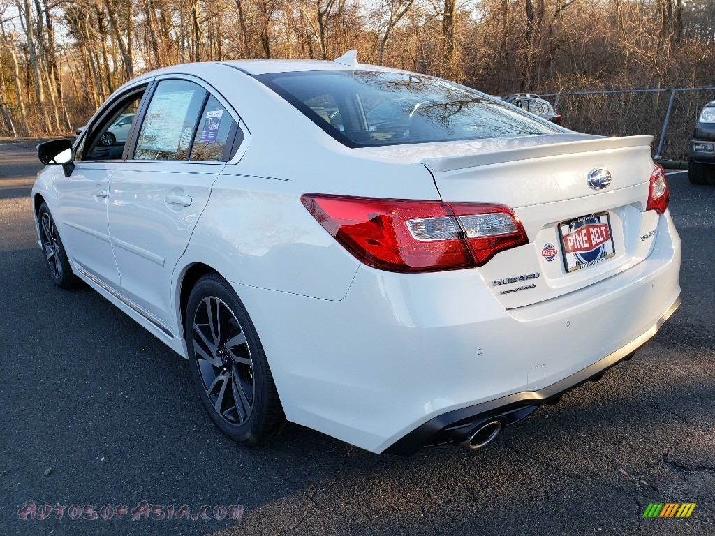 2019 Legacy 2.5i Sport - Crystal White Pearl / Two-Tone Gray photo #4