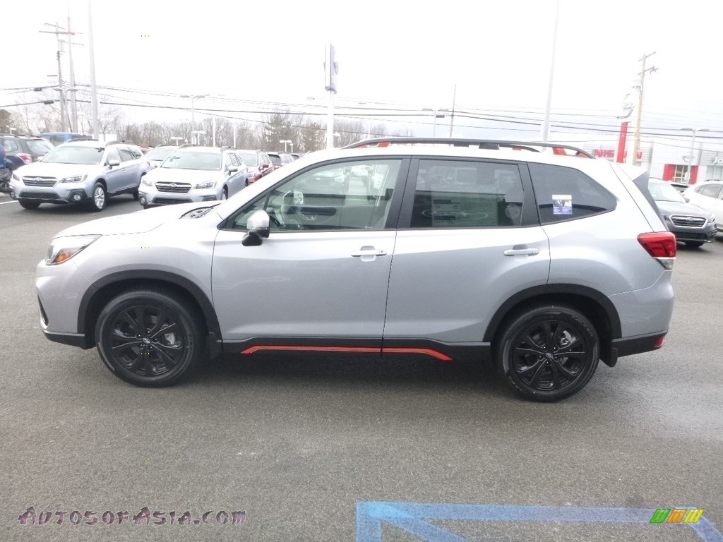 2019 Forester 2.5i Sport - Ice Silver Metallic / Gray Sport photo #7