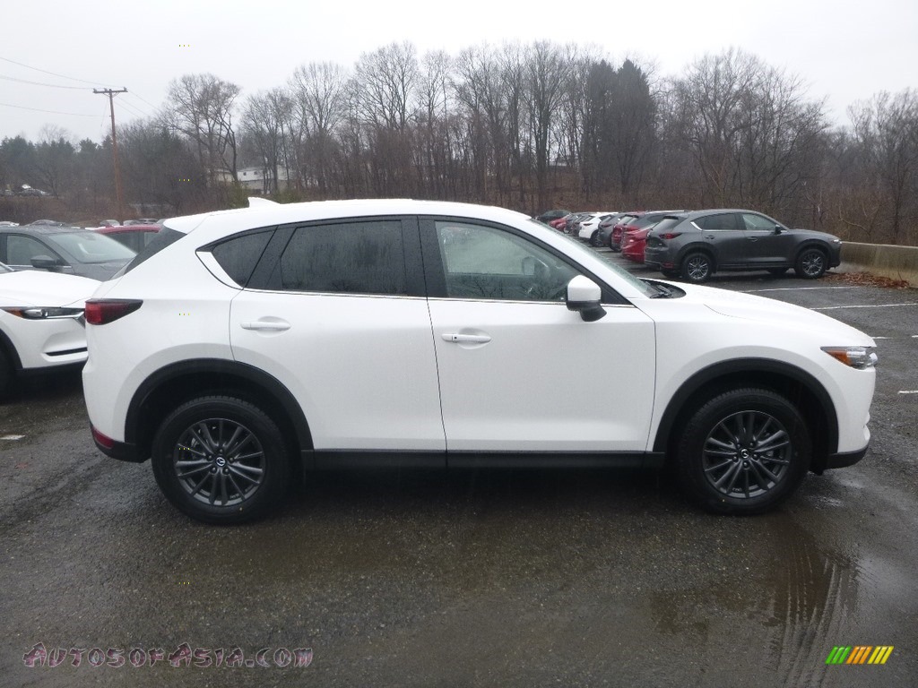 2019 CX-5 Touring AWD - Snowflake White Pearl Mica / Black photo #1