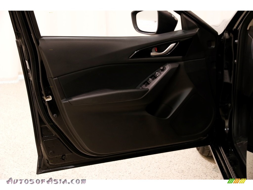 2014 MAZDA3 i Sport 4 Door - Jet Black Mica / Black photo #4