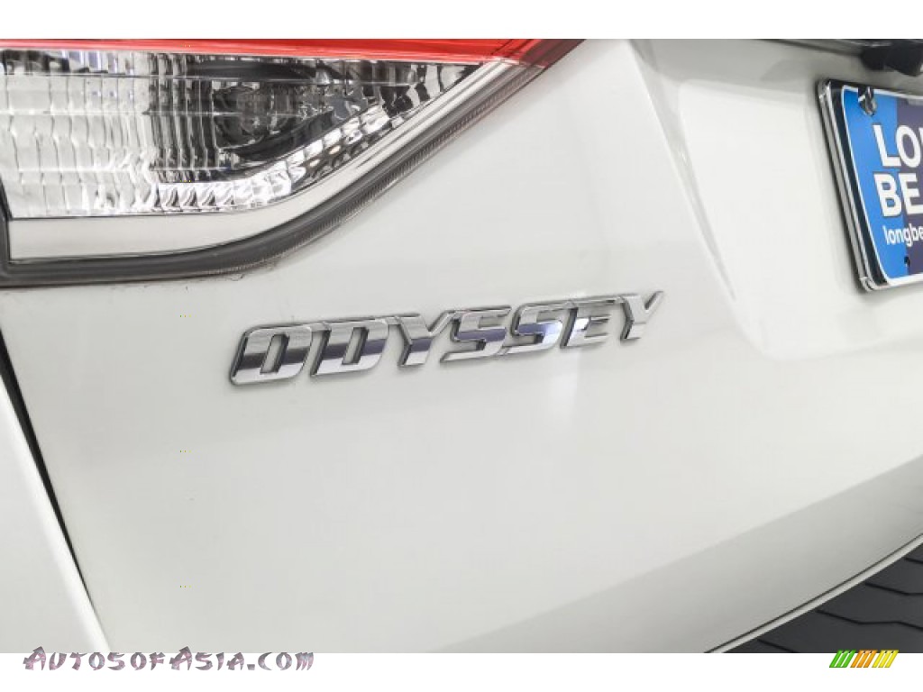 2015 Odyssey EX-L - White Diamond Pearl / Gray photo #7