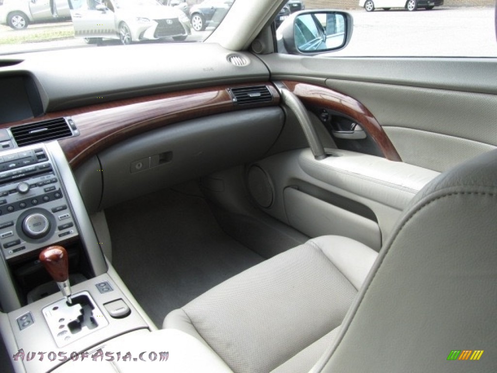 2005 RL 3.5 AWD Sedan - Carbon Gray Pearl / Parchment photo #14