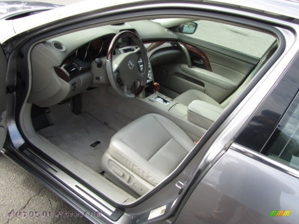 2005 RL 3.5 AWD Sedan - Carbon Gray Pearl / Parchment photo #16