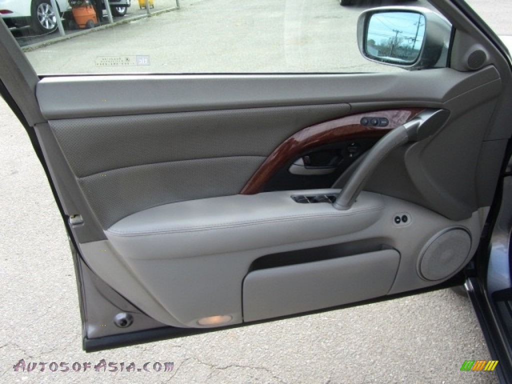 2005 RL 3.5 AWD Sedan - Carbon Gray Pearl / Parchment photo #17