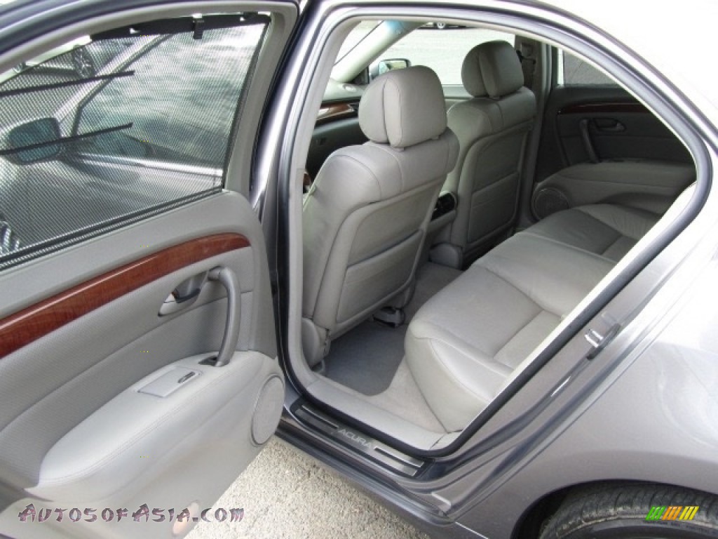 2005 RL 3.5 AWD Sedan - Carbon Gray Pearl / Parchment photo #19