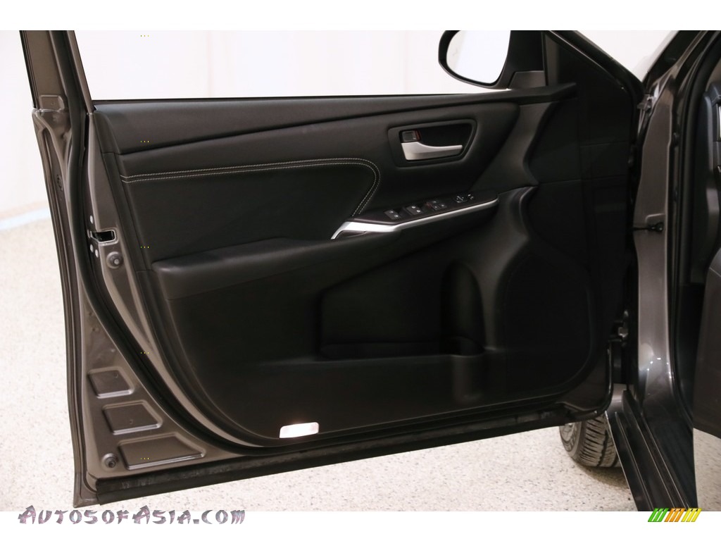 2015 Camry XLE V6 - Predawn Gray Mica / Black photo #4