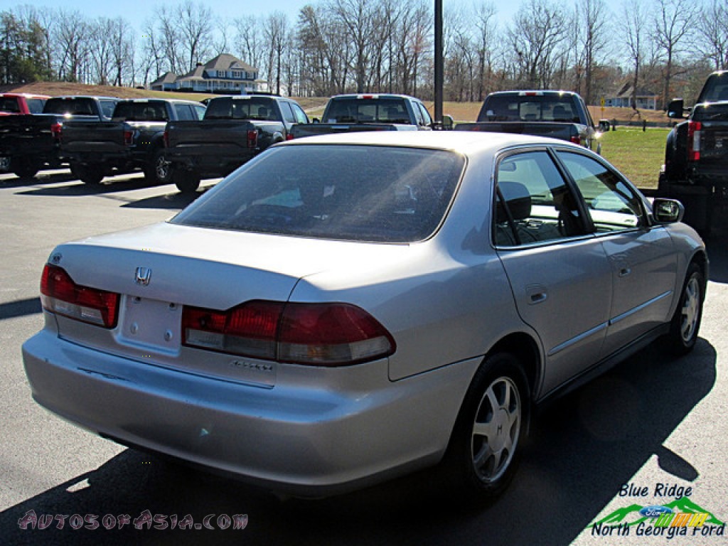 2001 Accord LX Sedan - Satin Silver Metallic / Quartz Gray photo #6