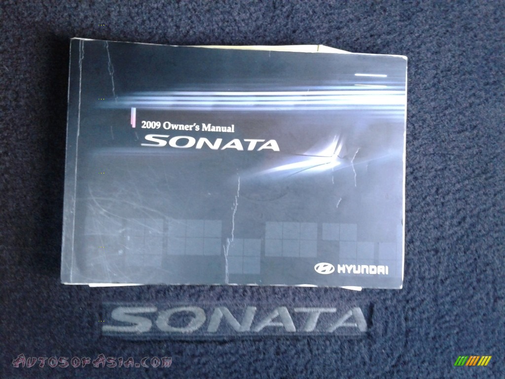 2009 Sonata SE V6 - Powder White Pearl / Cocoa photo #28
