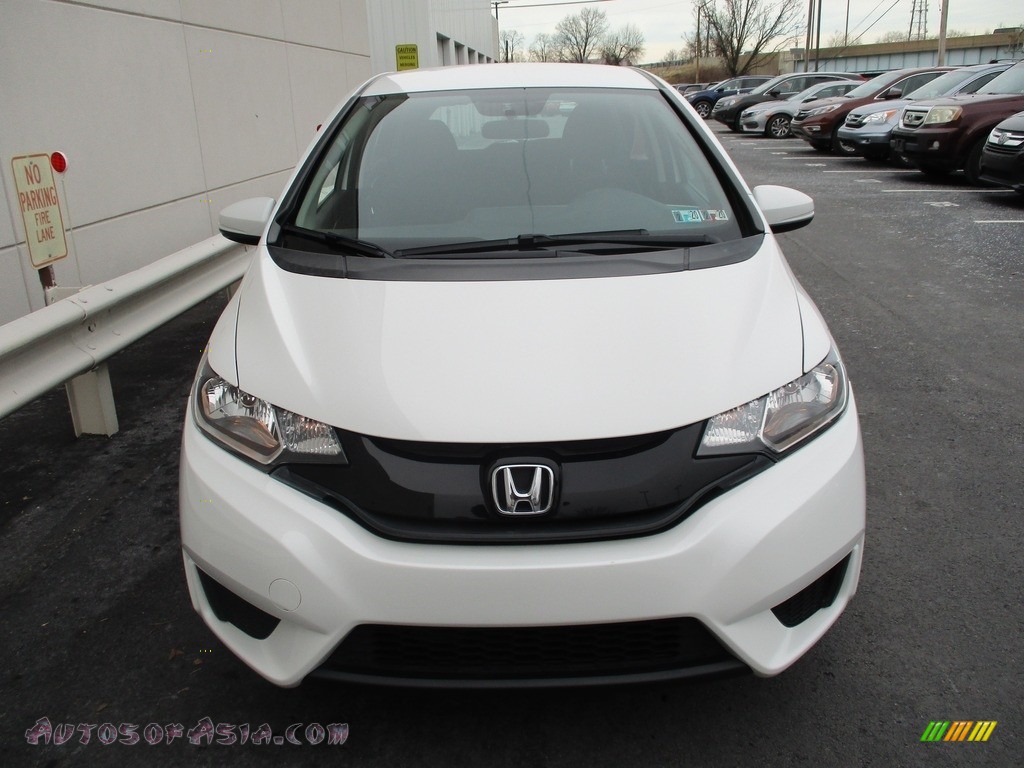 2015 Fit LX - White Orchid Pearl / Black photo #8