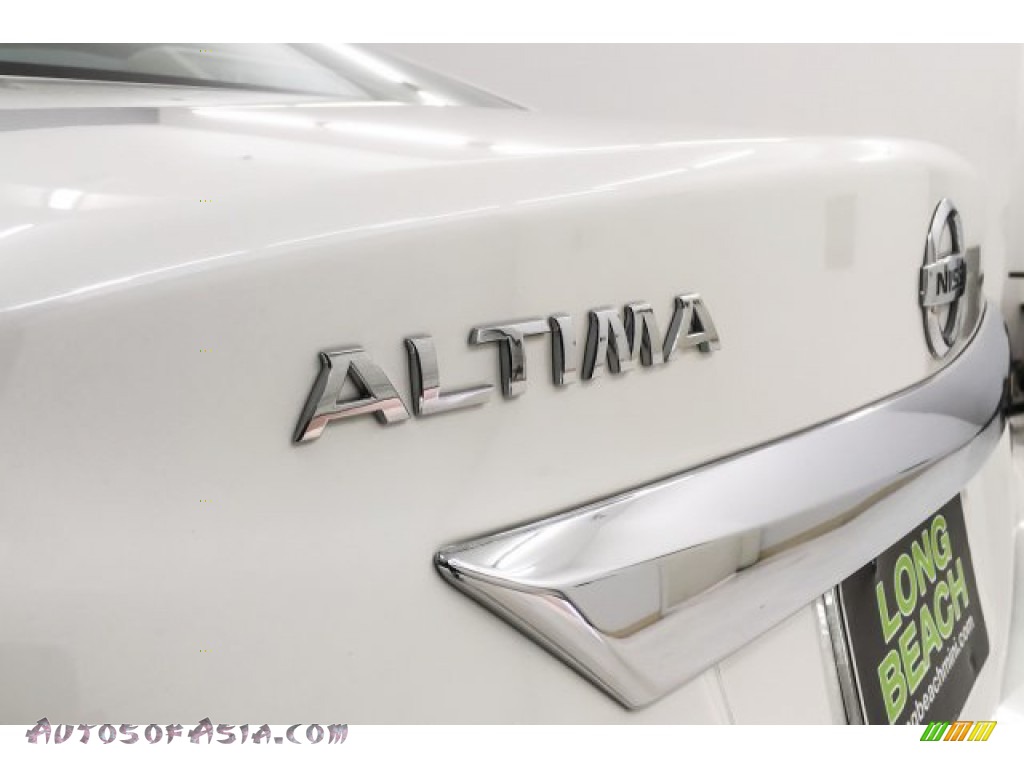 2015 Altima 2.5 S - Pearl White / Beige photo #7
