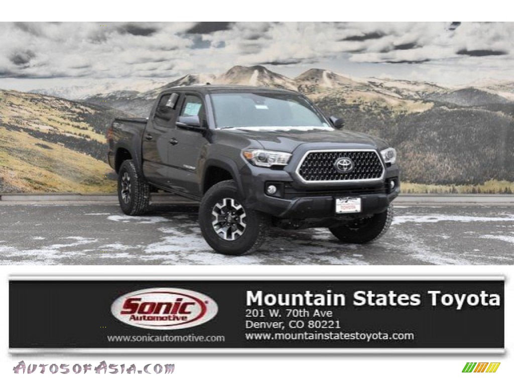 Magnetic Gray Metallic / Cement Gray Toyota Tacoma TRD Off-Road Double Cab 4x4