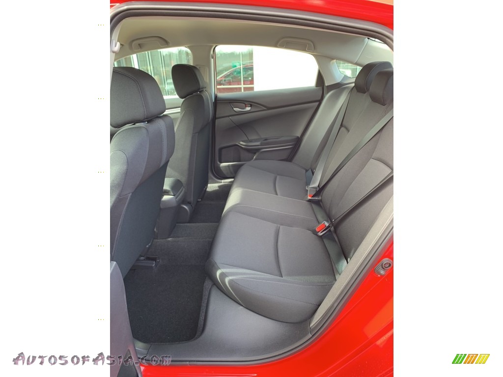 2019 Civic LX Sedan - Rallye Red / Black photo #18
