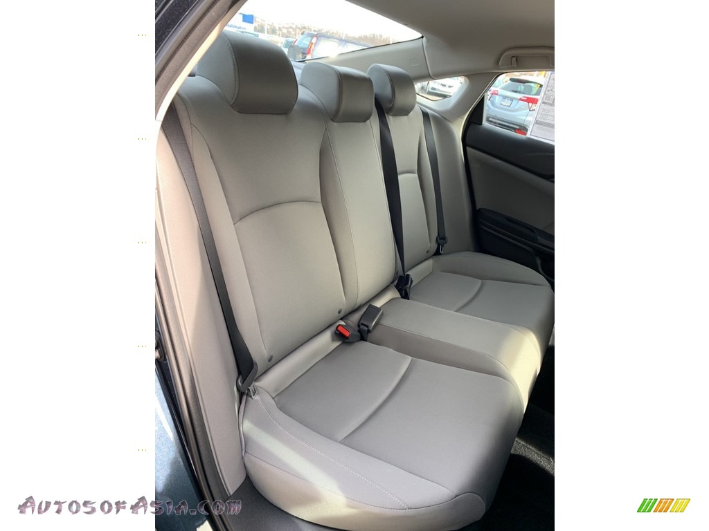 2019 Civic LX Sedan - Cosmic Blue Metallic / Gray photo #21