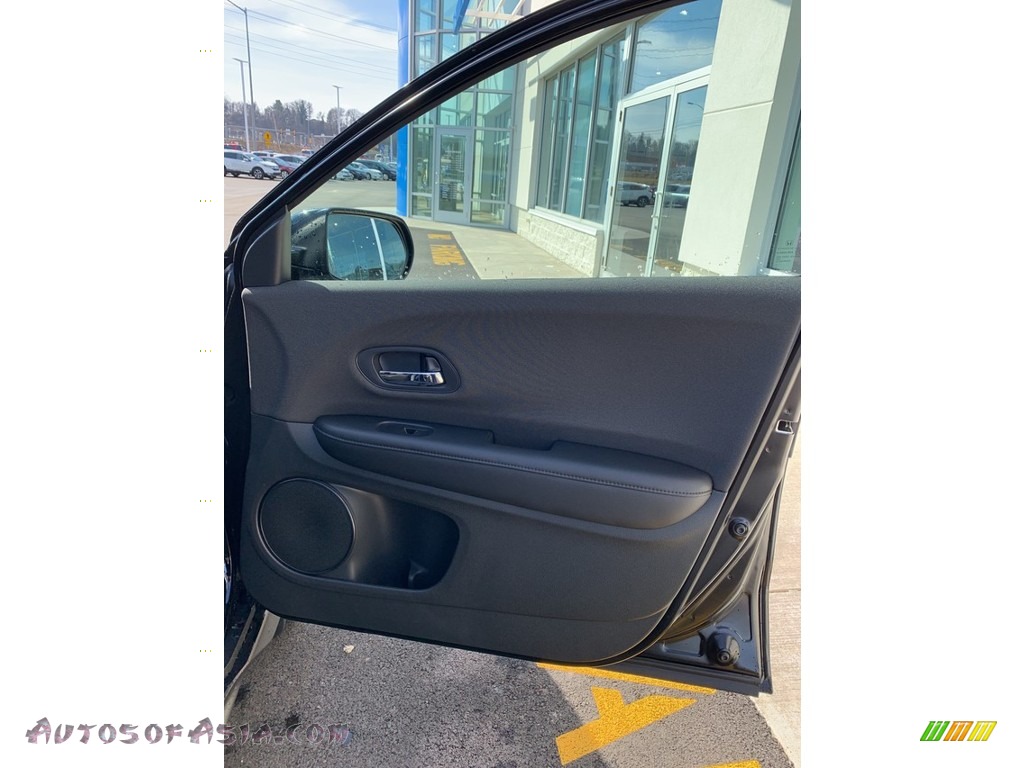2019 HR-V LX AWD - Crystal Black Pearl / Black photo #23