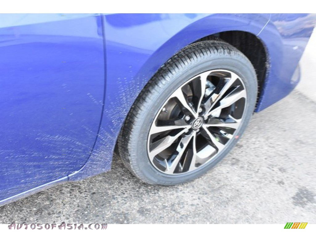 2019 Corolla SE - Blue Crush Metallic / Steel Gray photo #35