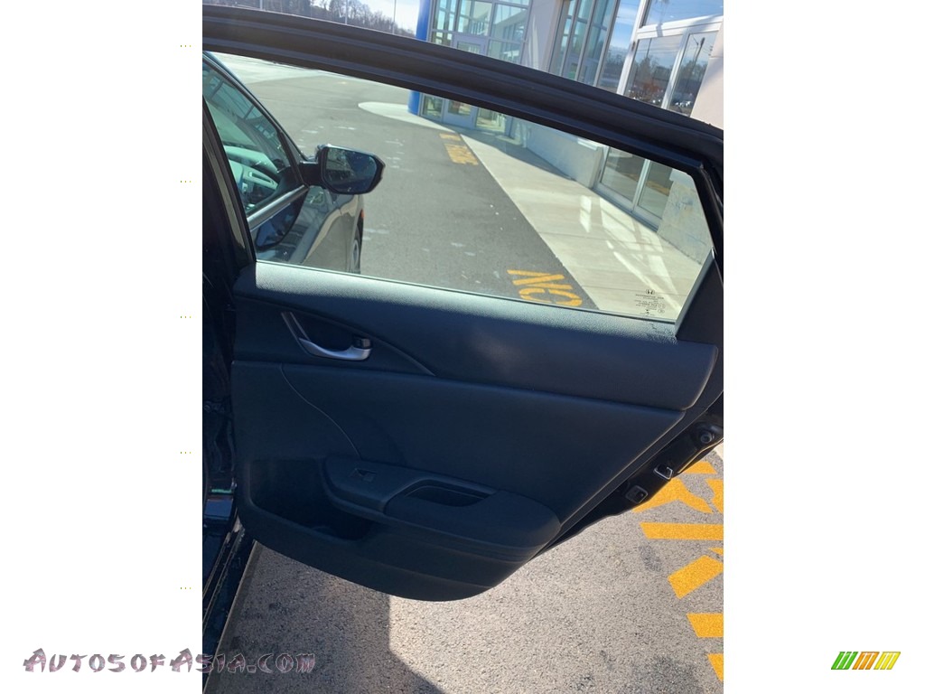 2019 Civic LX Sedan - Crystal Black Pearl / Black photo #21