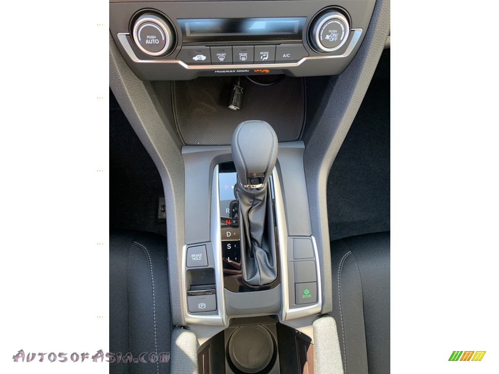 2019 Civic LX Sedan - Crystal Black Pearl / Black photo #32