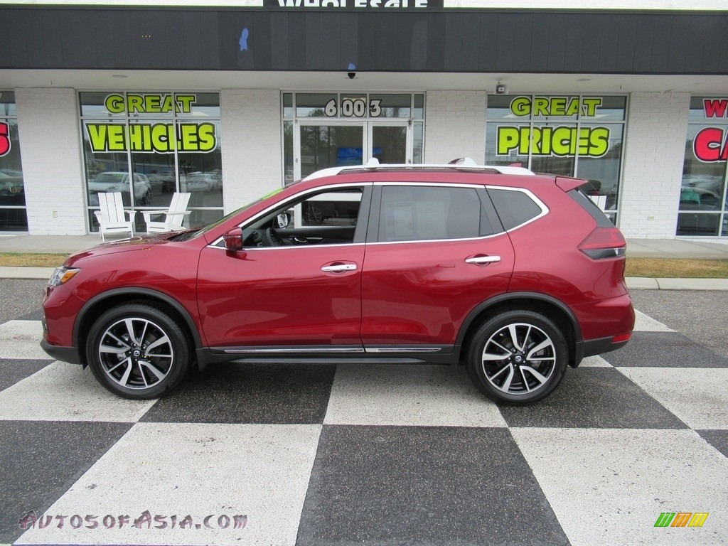 2019 Rogue SL - Scarlet Ember / Charcoal photo #1