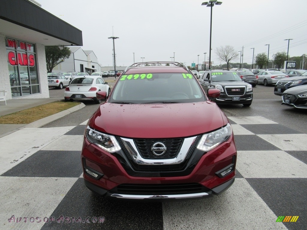 2019 Rogue SL - Scarlet Ember / Charcoal photo #2
