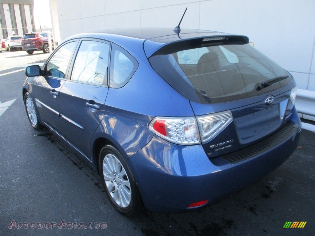 2011 Impreza 2.5i Premium Wagon - Marine Blue Pearl / Carbon Black photo #3