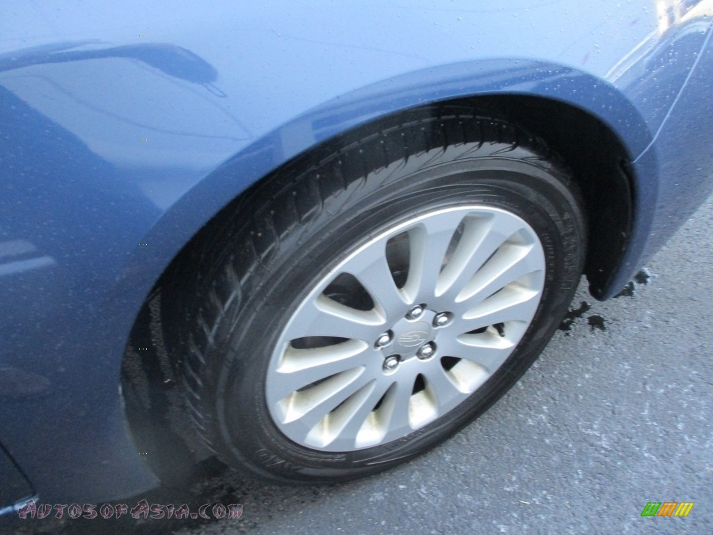 2011 Impreza 2.5i Premium Wagon - Marine Blue Pearl / Carbon Black photo #7