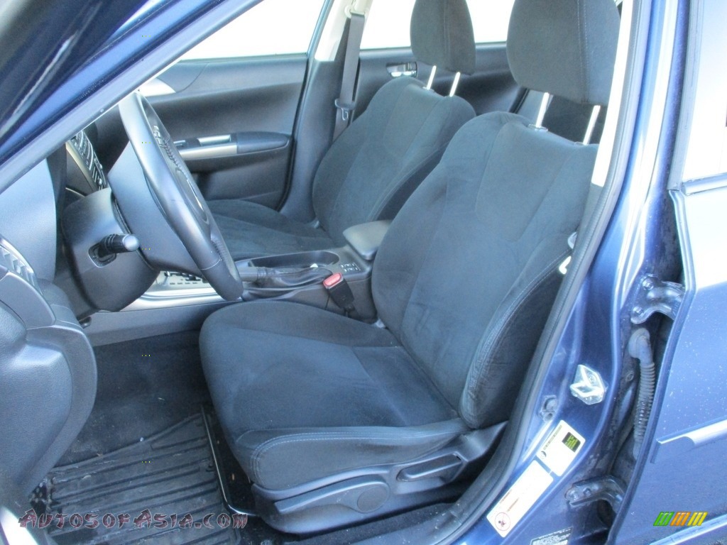 2011 Impreza 2.5i Premium Wagon - Marine Blue Pearl / Carbon Black photo #13