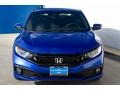 Honda Civic Sport Coupe Agean Blue Metallic photo #3