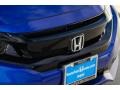 Honda Civic Sport Coupe Agean Blue Metallic photo #4