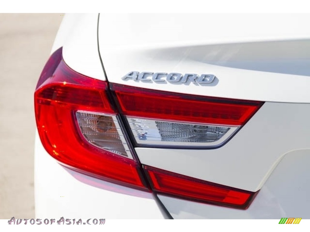2019 Accord EX Hybrid Sedan - Platinum White Pearl / Black photo #7