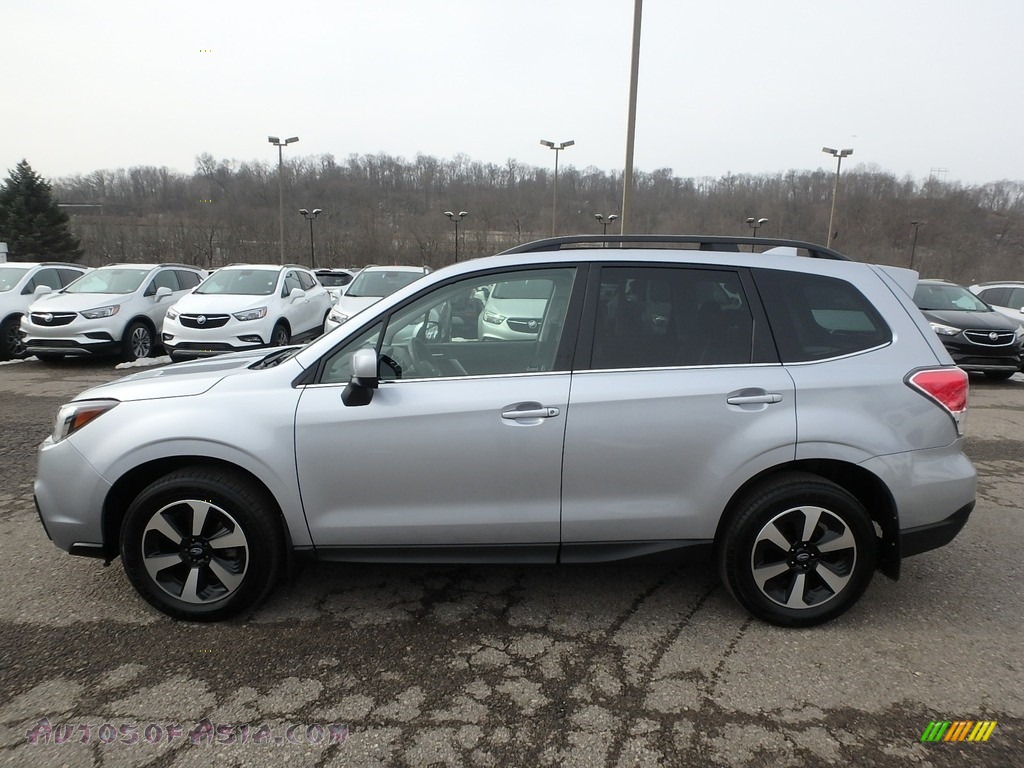 2017 Forester 2.5i Limited - Ice Silver Metallic / Black photo #13