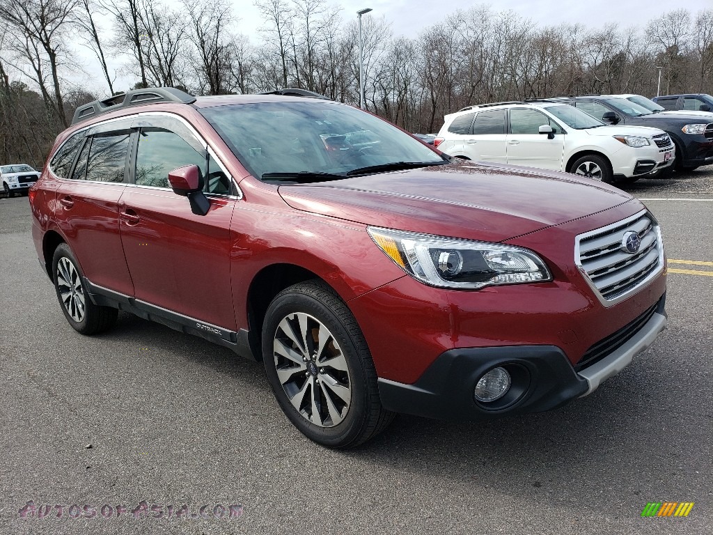 2016 Outback 2.5i Limited - Venetian Red Pearl / Warm Ivory photo #1