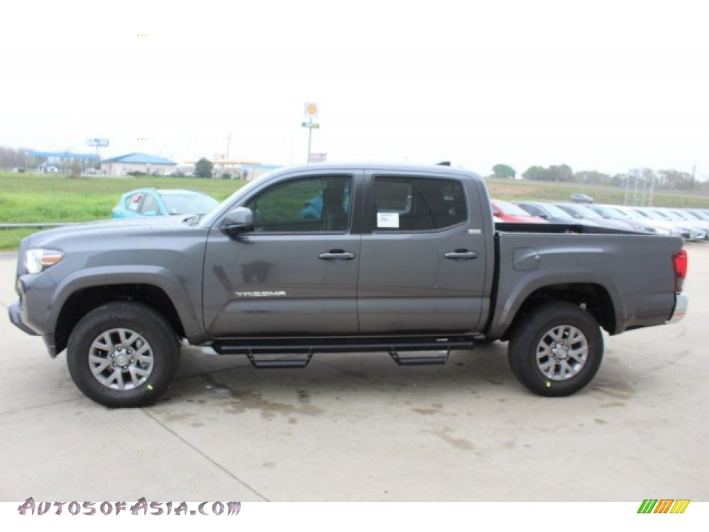 2019 Tacoma SR5 Double Cab - Magnetic Gray Metallic / Cement Gray photo #5