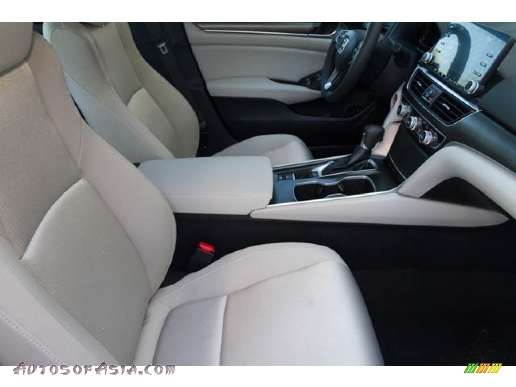 2019 Accord LX Sedan - Platinum White Pearl / Ivory photo #24