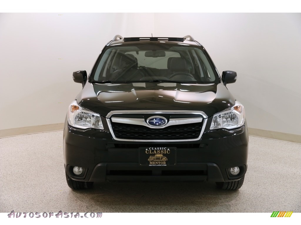 2014 Forester 2.5i Touring - Crystal Black Silica / Black photo #2