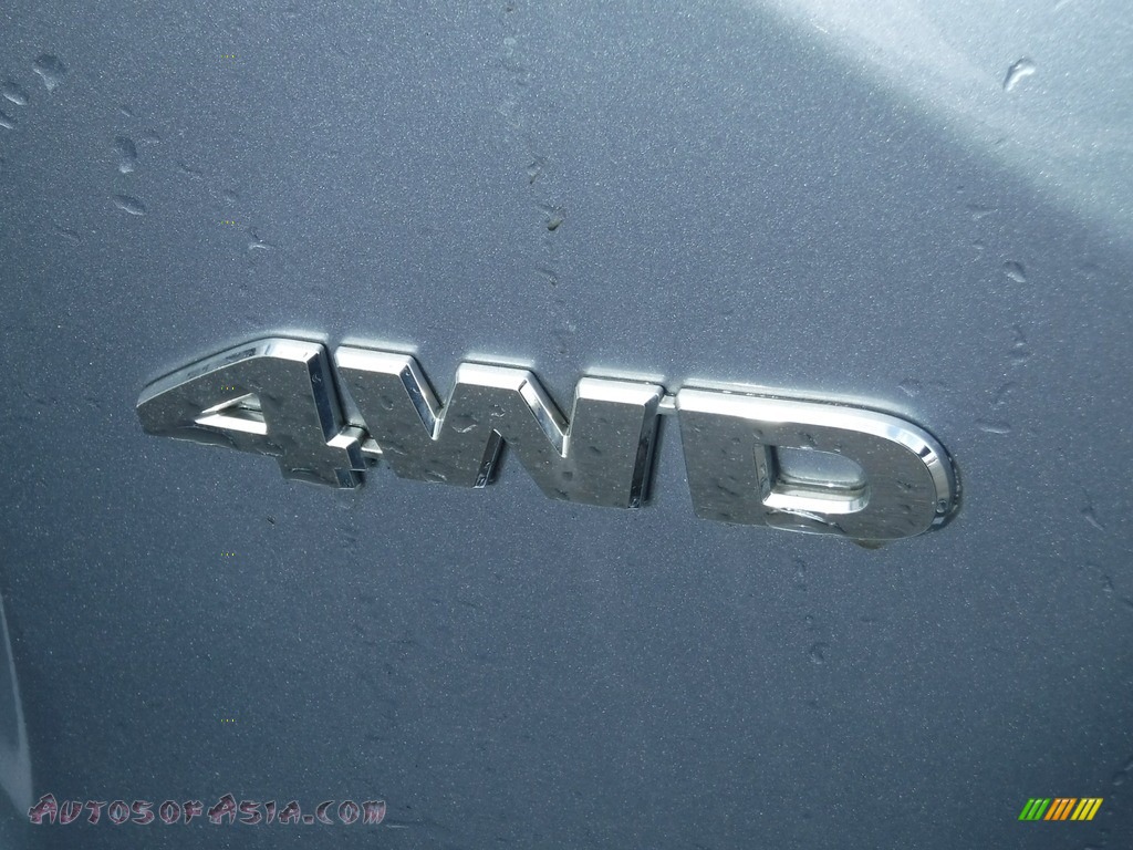 2011 CR-V LX 4WD - Glacier Blue Metallic / Gray photo #10