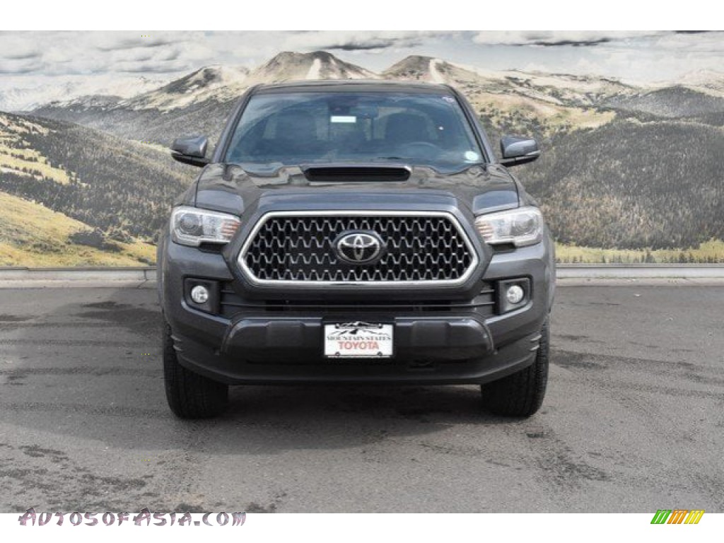 2019 Tacoma TRD Sport Double Cab 4x4 - Magnetic Gray Metallic / Cement Gray photo #2