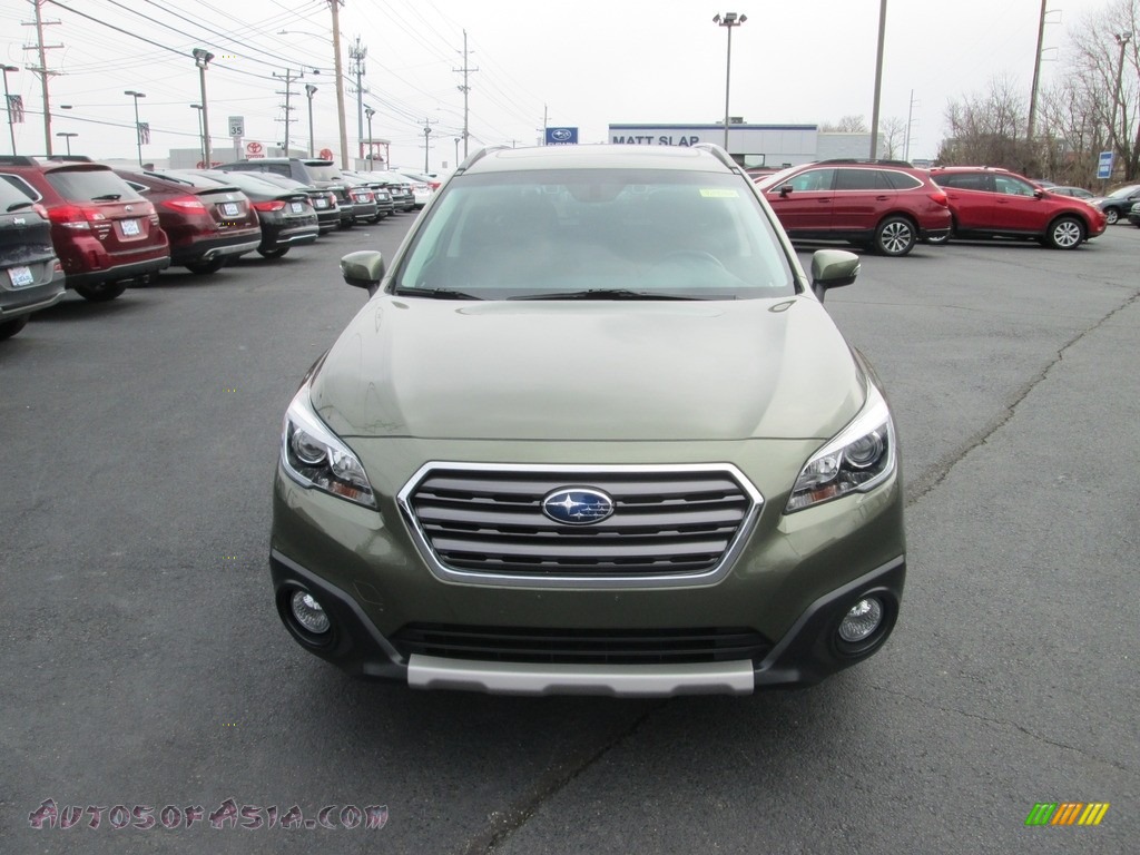 2017 Outback 2.5i Touring - Wilderness Green Metallic / Java Brown photo #3