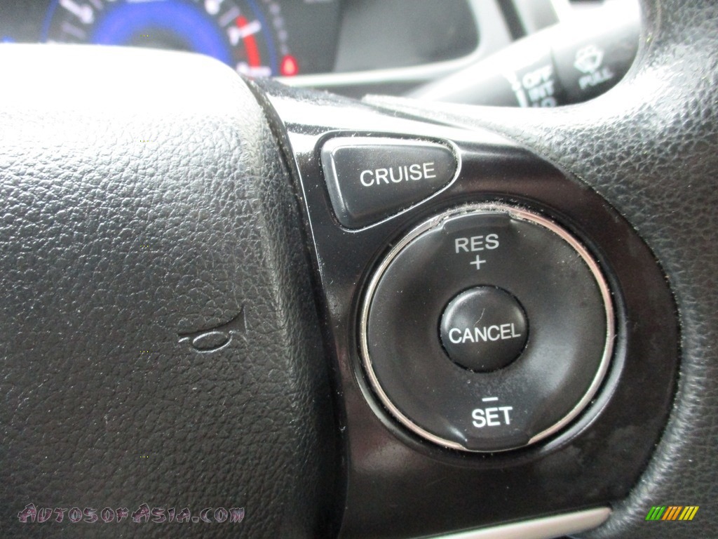 2015 Civic LX Sedan - Crystal Black Pearl / Black photo #18