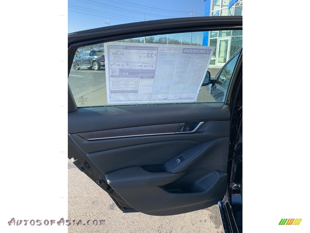2019 Accord EX-L Sedan - Crystal Black Pearl / Black photo #16