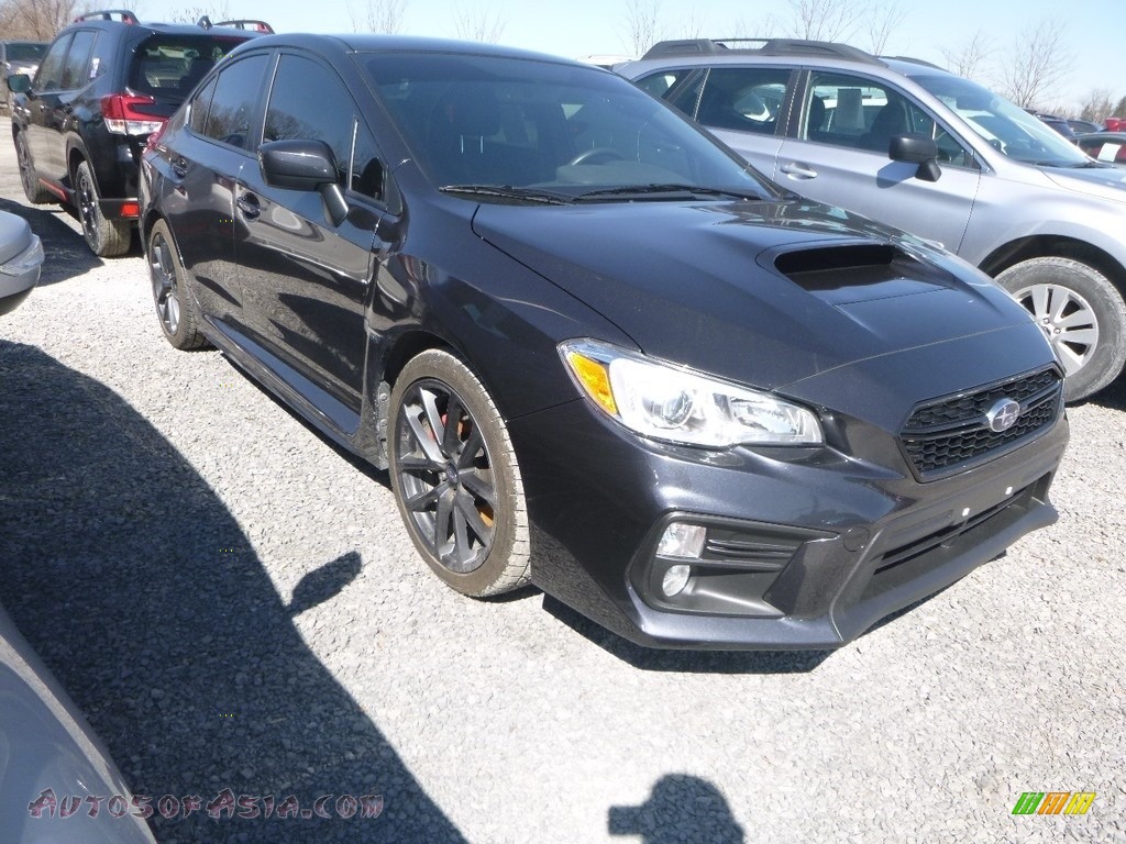 Dark Gray Metallic / Carbon Black Subaru WRX Premium