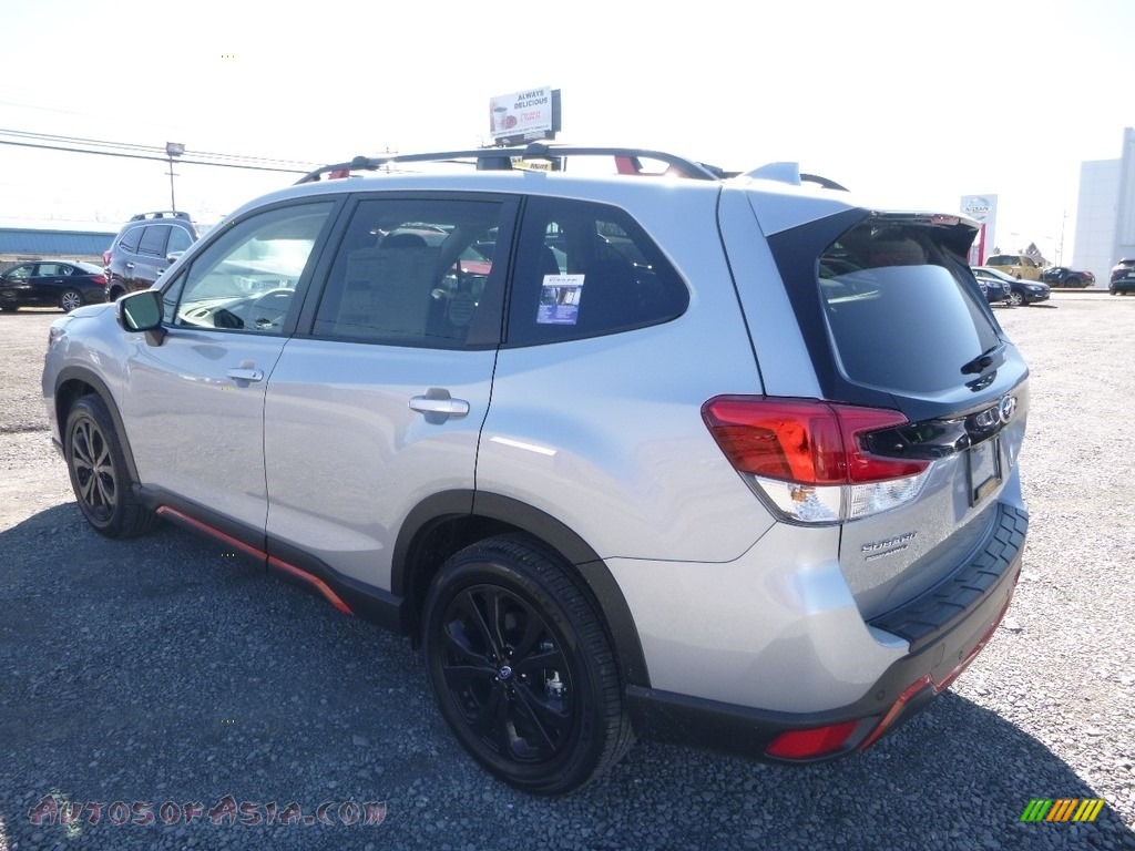 2019 Forester 2.5i Sport - Ice Silver Metallic / Gray Sport photo #6