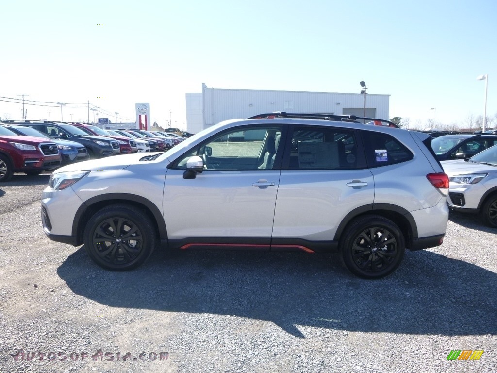 2019 Forester 2.5i Sport - Ice Silver Metallic / Gray Sport photo #7