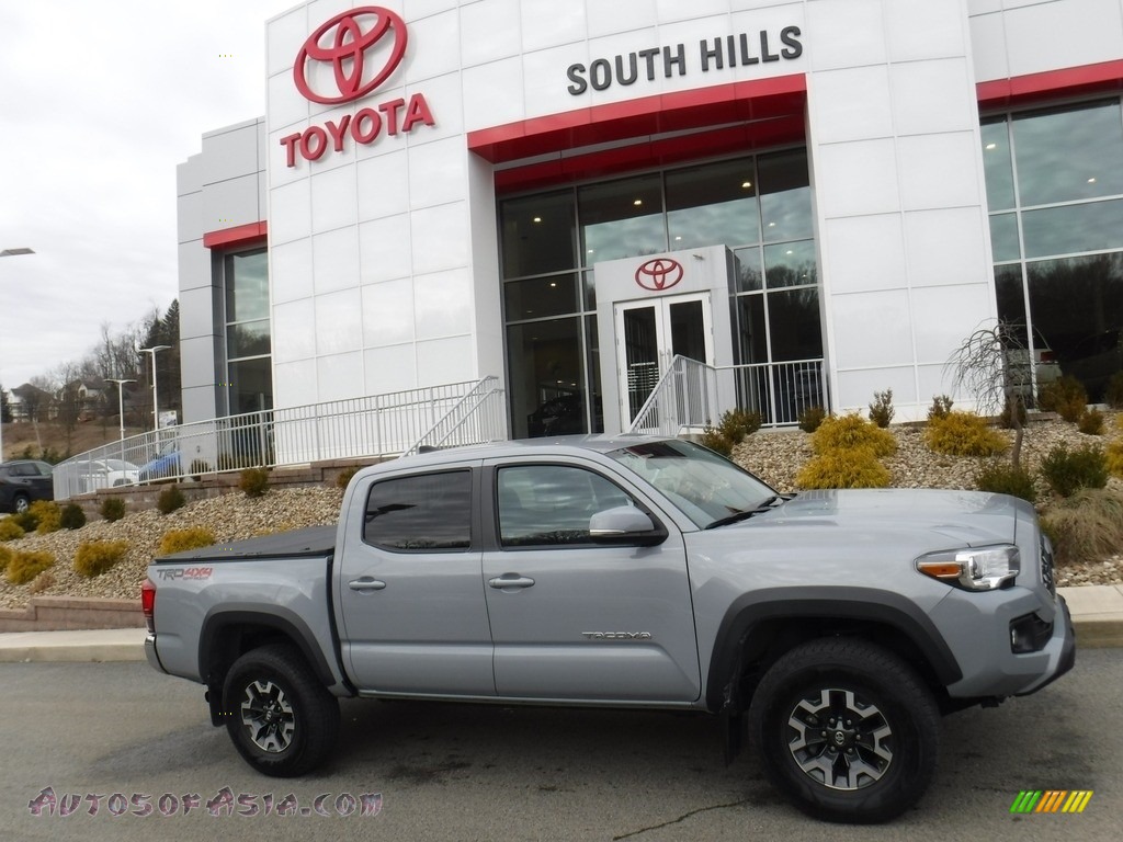 2019 Tacoma TRD Off-Road Double Cab 4x4 - Cement Gray / TRD Graphite photo #2