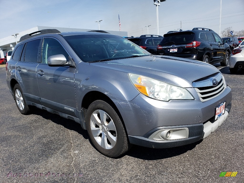 2010 Outback 3.6R Limited Wagon - Steel Silver Metallic / Off Black photo #1