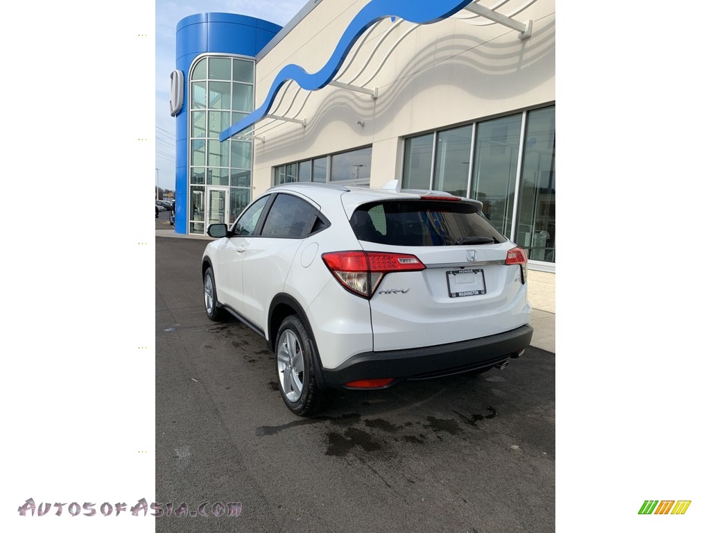 2019 HR-V EX-L AWD - Platinum White Pearl / Black photo #7