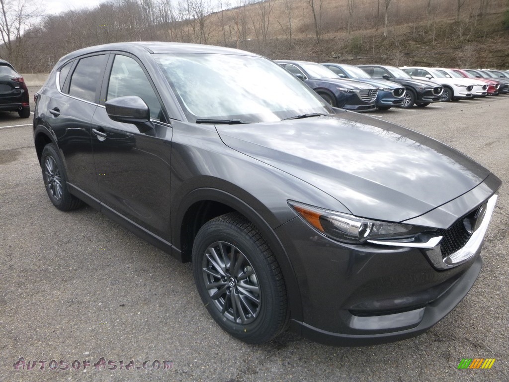 2019 CX-5 Touring AWD - Machine Gray Metallic / Black photo #3