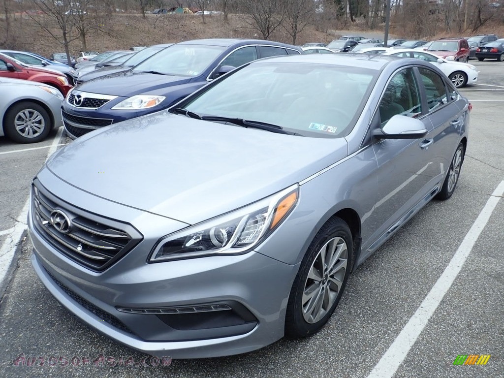 Shale Gray Metallic / Gray Hyundai Sonata Sport