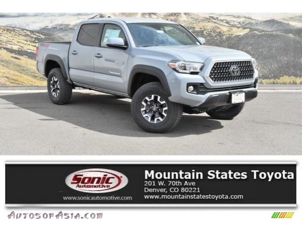 2019 Tacoma TRD Off-Road Double Cab 4x4 - Cement Gray / TRD Graphite photo #1