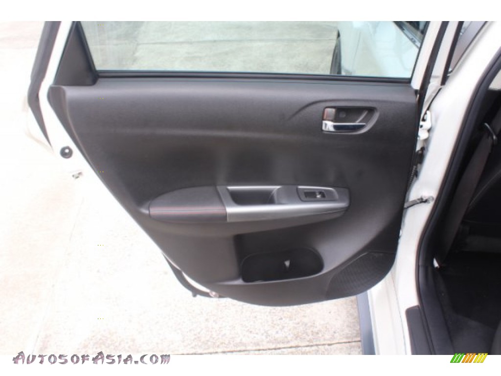 2013 Impreza WRX Limited 4 Door - Satin White Pearl / WRX Carbon Black photo #14